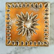 Decorative ceramic tile 1950/1960 by Périgordine pottery