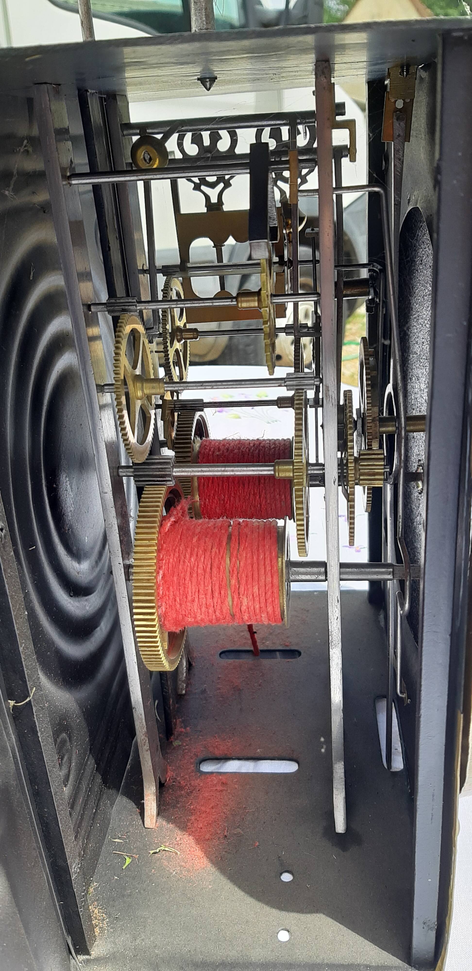 Comtoise clock mechanism