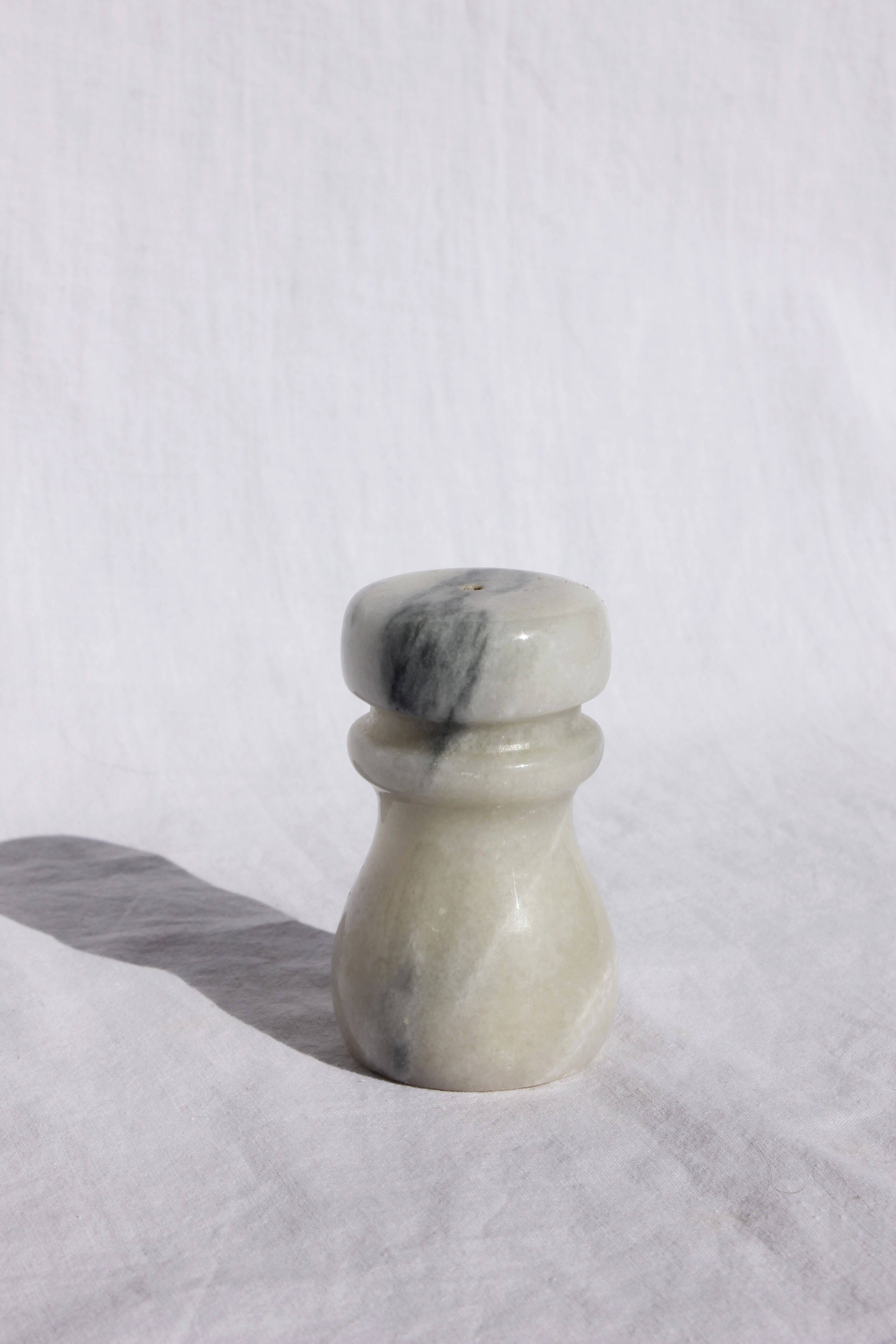 Vintage marble salt cellar