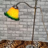 Desk lamp 1920 nickel plated . 58x 35