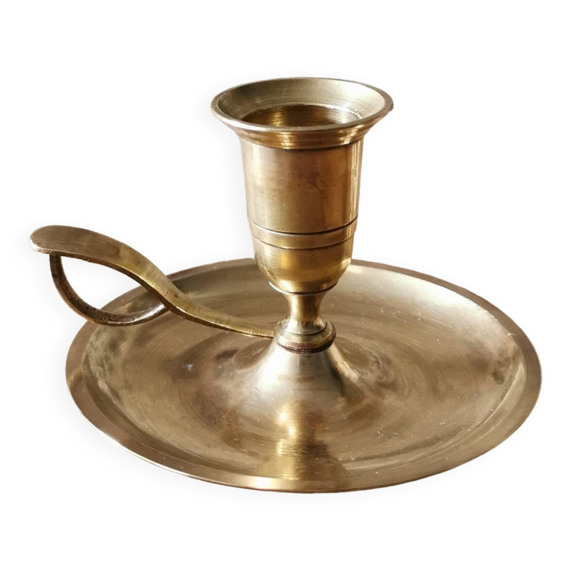 Brass candle holder, Cellar rat