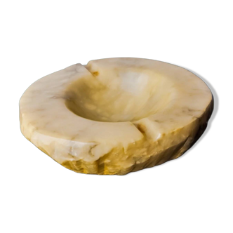 Alabaster ashtray by Romano Bianchi, Italy, circa 1970s