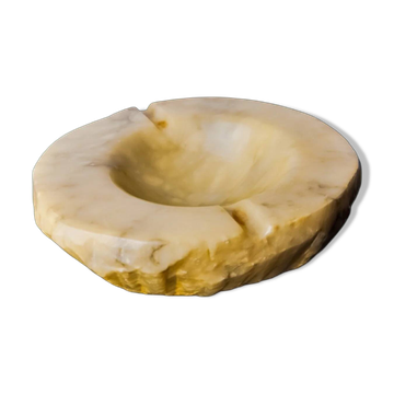 Alabaster ashtray by Romano Bianchi, Italy, circa 1970s