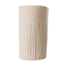 Vase stripe beige - Claycraft