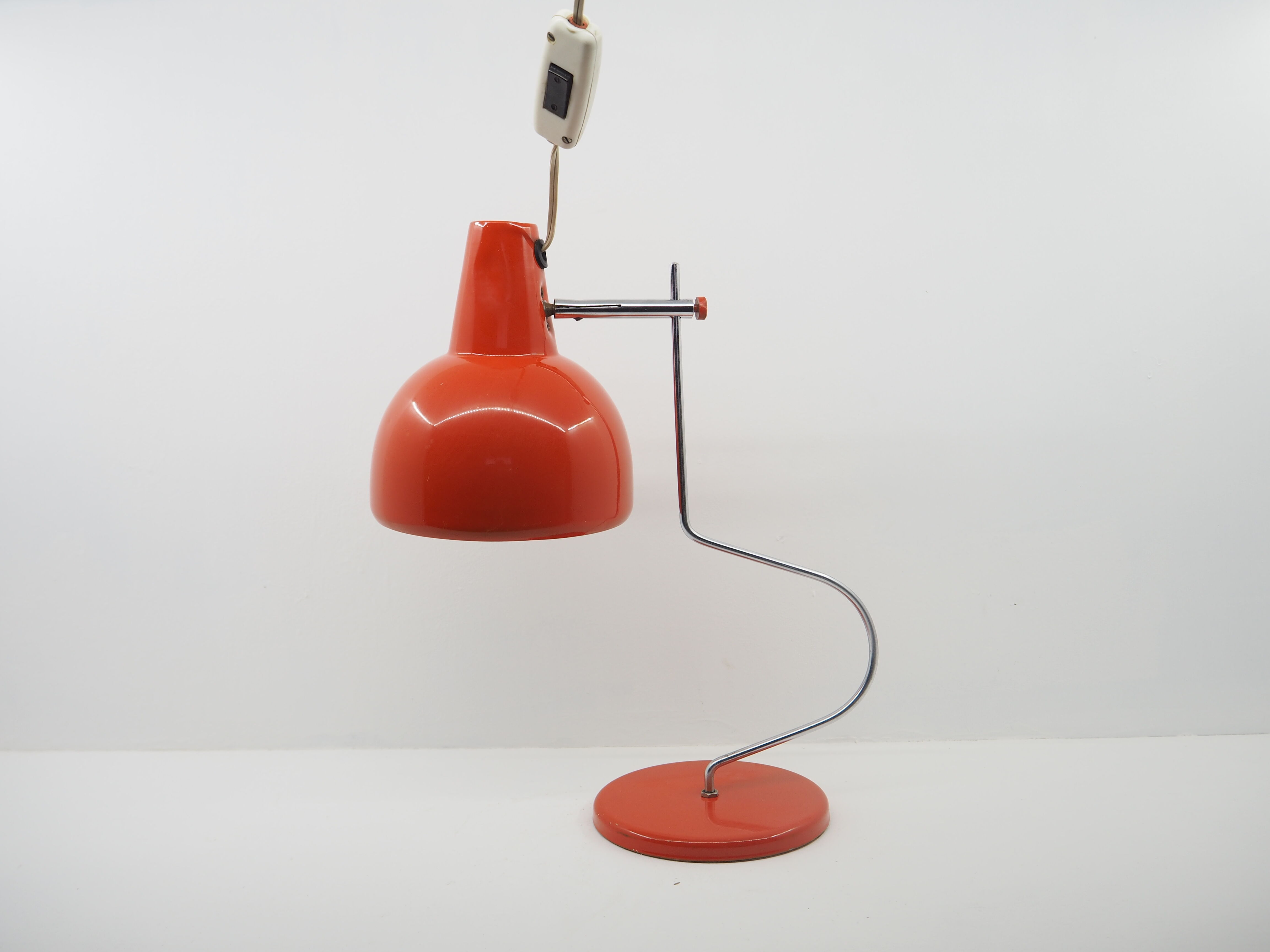 Vintage table lamp, Czechoslovakia, 1970s