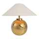 Vintage Sphere Brass Table Lamp by Louis Drimmer, France, 1970s