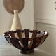 Teak fruit basket 1960