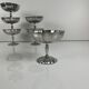 Set of 6 metal ice cream bowls, 1970 - Model F
