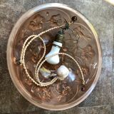 Art deco glass paste ceiling