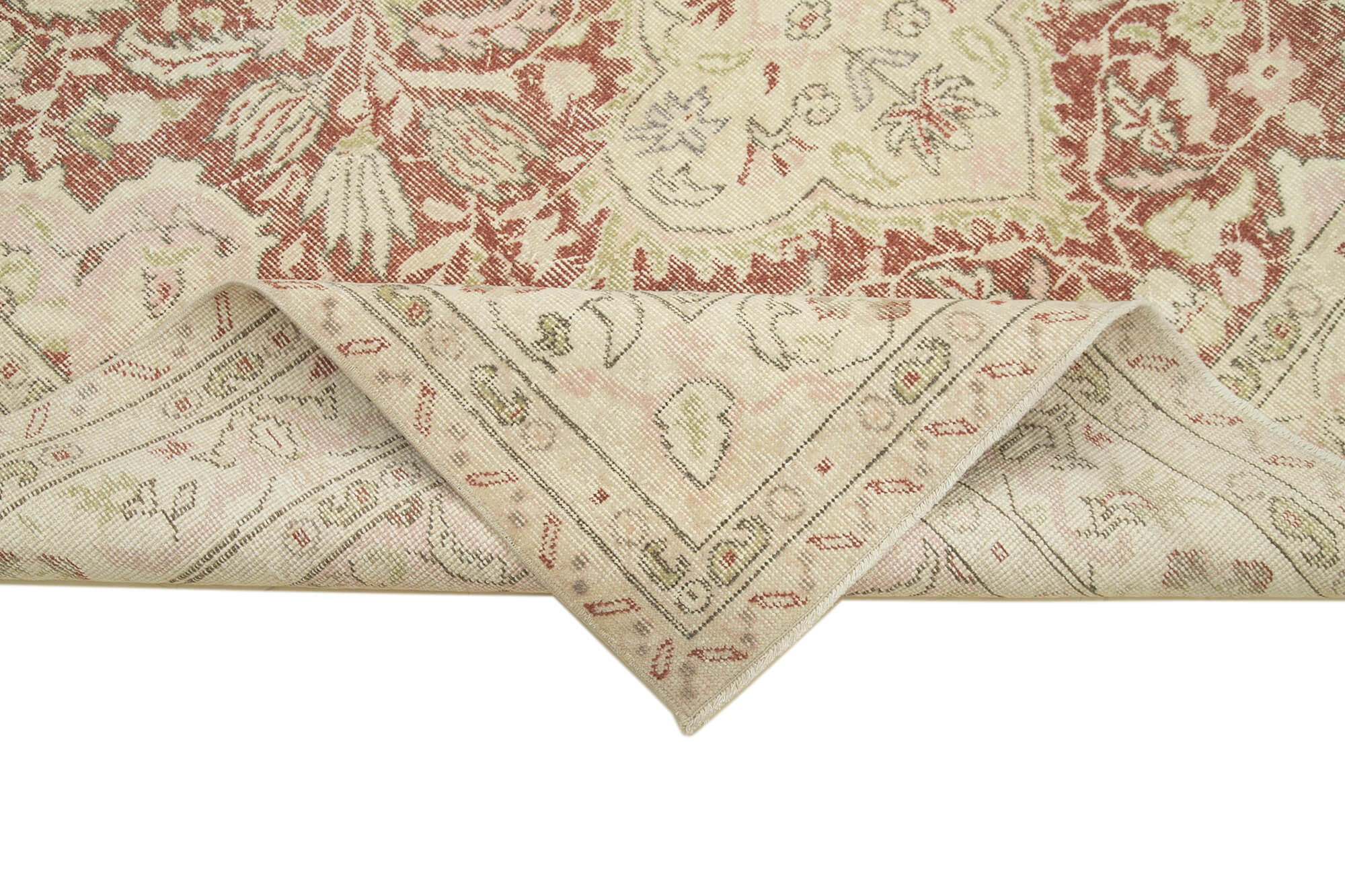 Handmade Contemporary Oriental Beige Carpet 194 cm x 300 cm - 36744