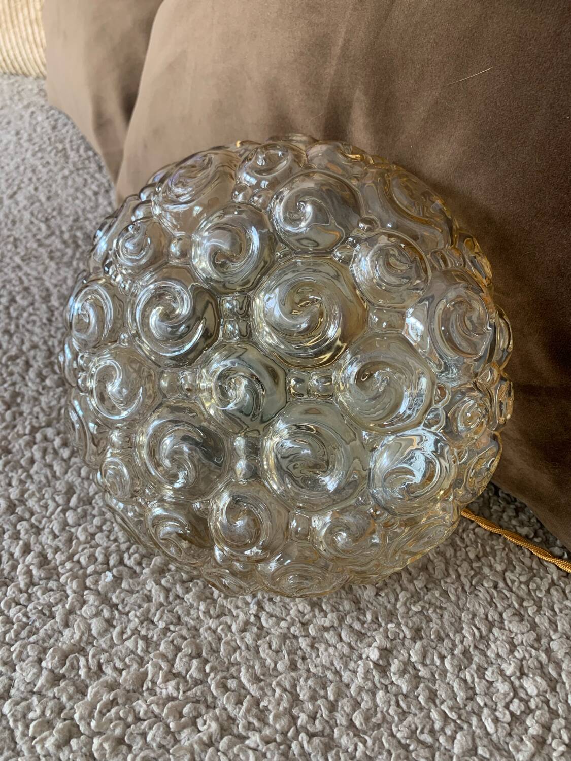 Helena Tynell vintage globe pendant light