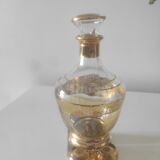 Liqueur carafe with 8 assorted greens