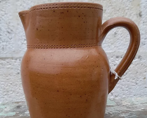 Terracotta pitcher