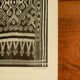 Ancienne planche tissus Ikät de Borné 1930
