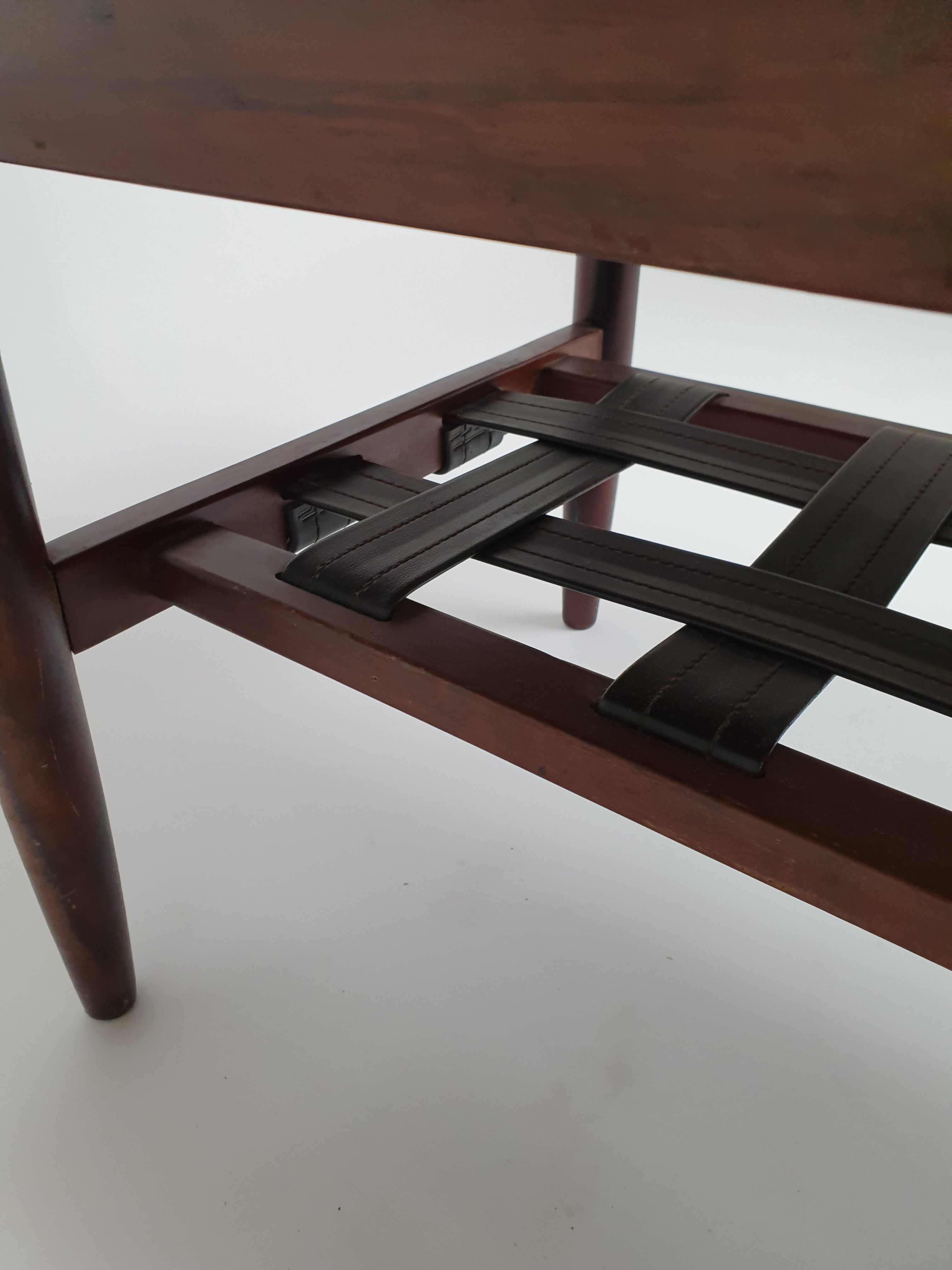 Table à café topform en bois de rose du milieu du siècle, années 1960