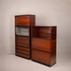 Hilton bar cabinets by Lodovico Acerbis and Giotto Stoppino for Acerbis, 1975