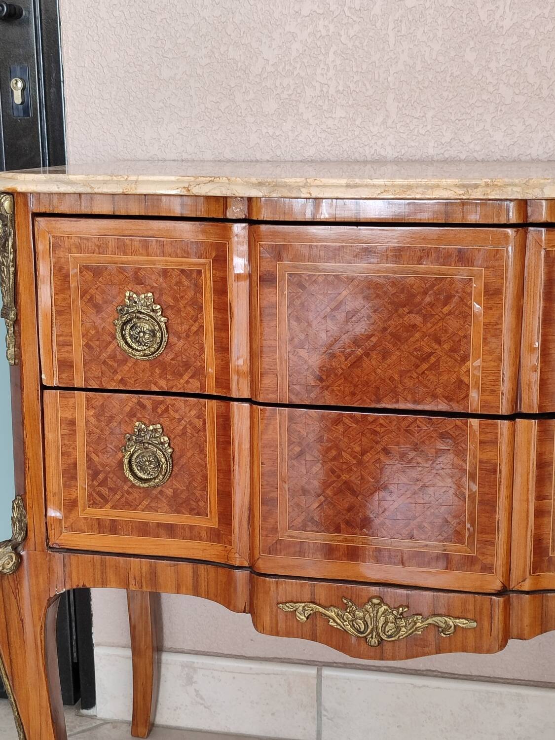 Louis XVI style chest of drawers