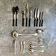 68-piece silver-plated and black ebony cutlery set with 4 velvet cases