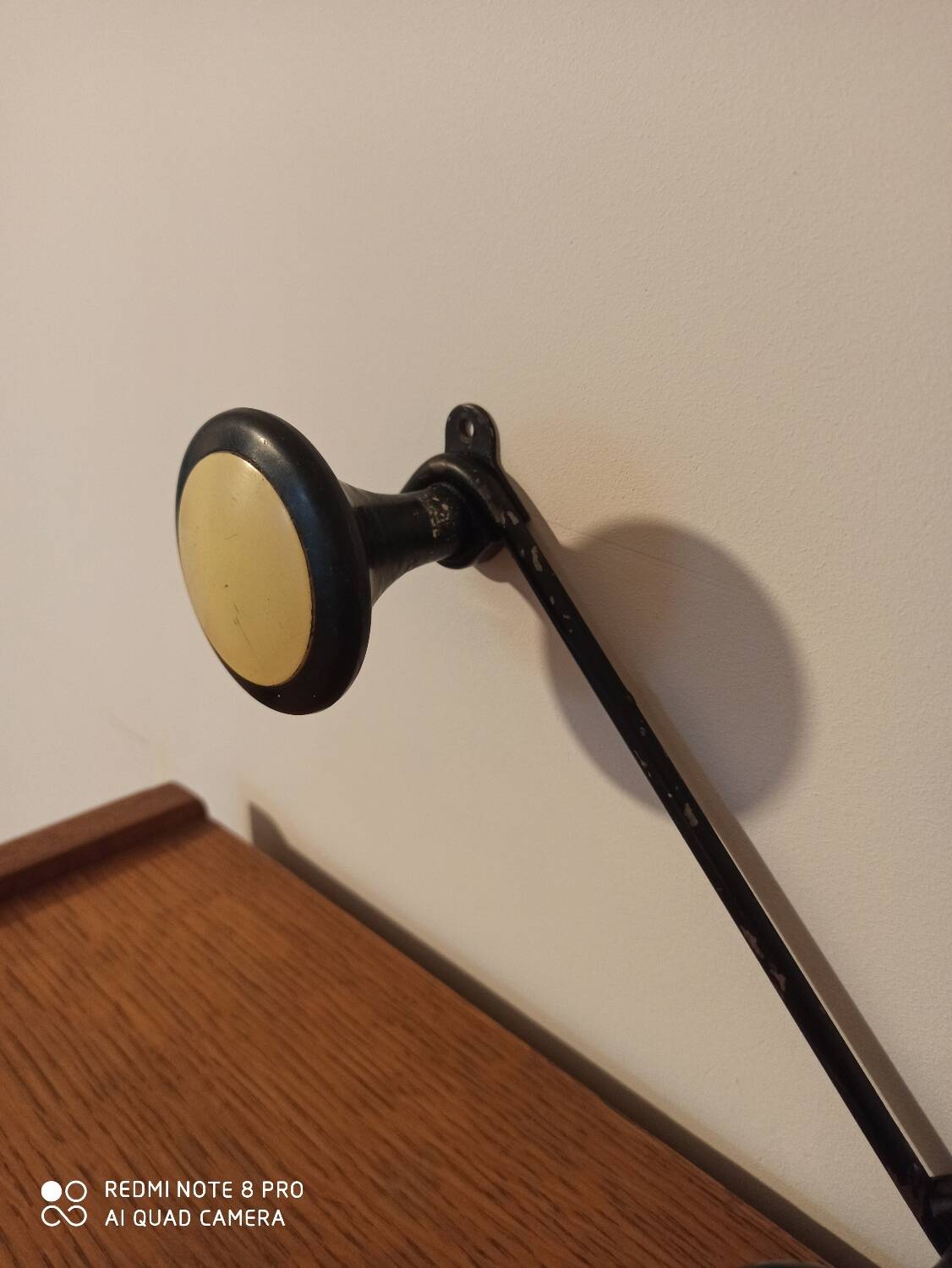 Vintage wall coat rack