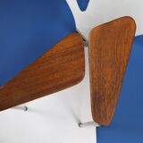 Set of 6 Dining Chairs by Willy Van Der Meeren for Tubax, Belgium, 1950s