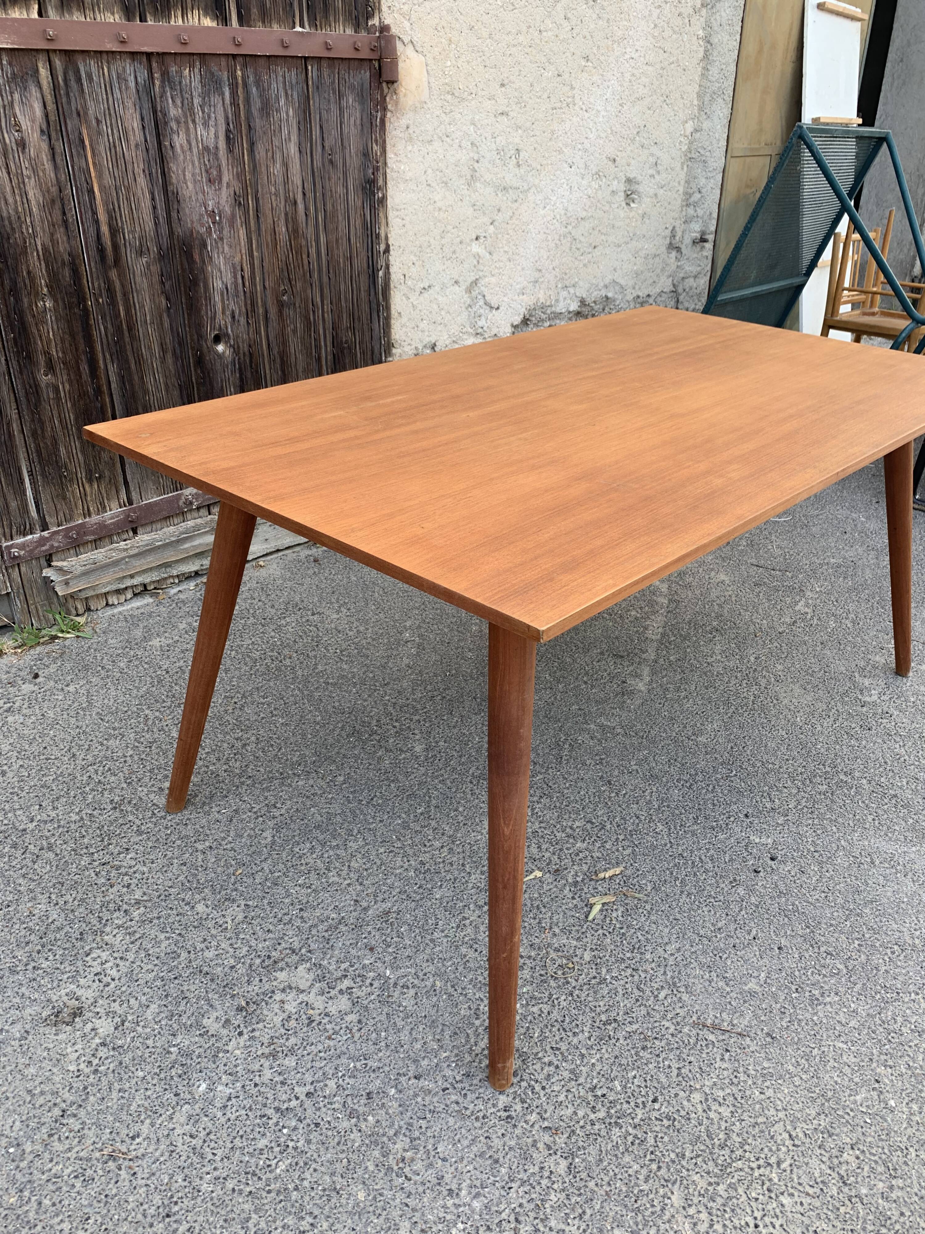 Table à manger années 60
