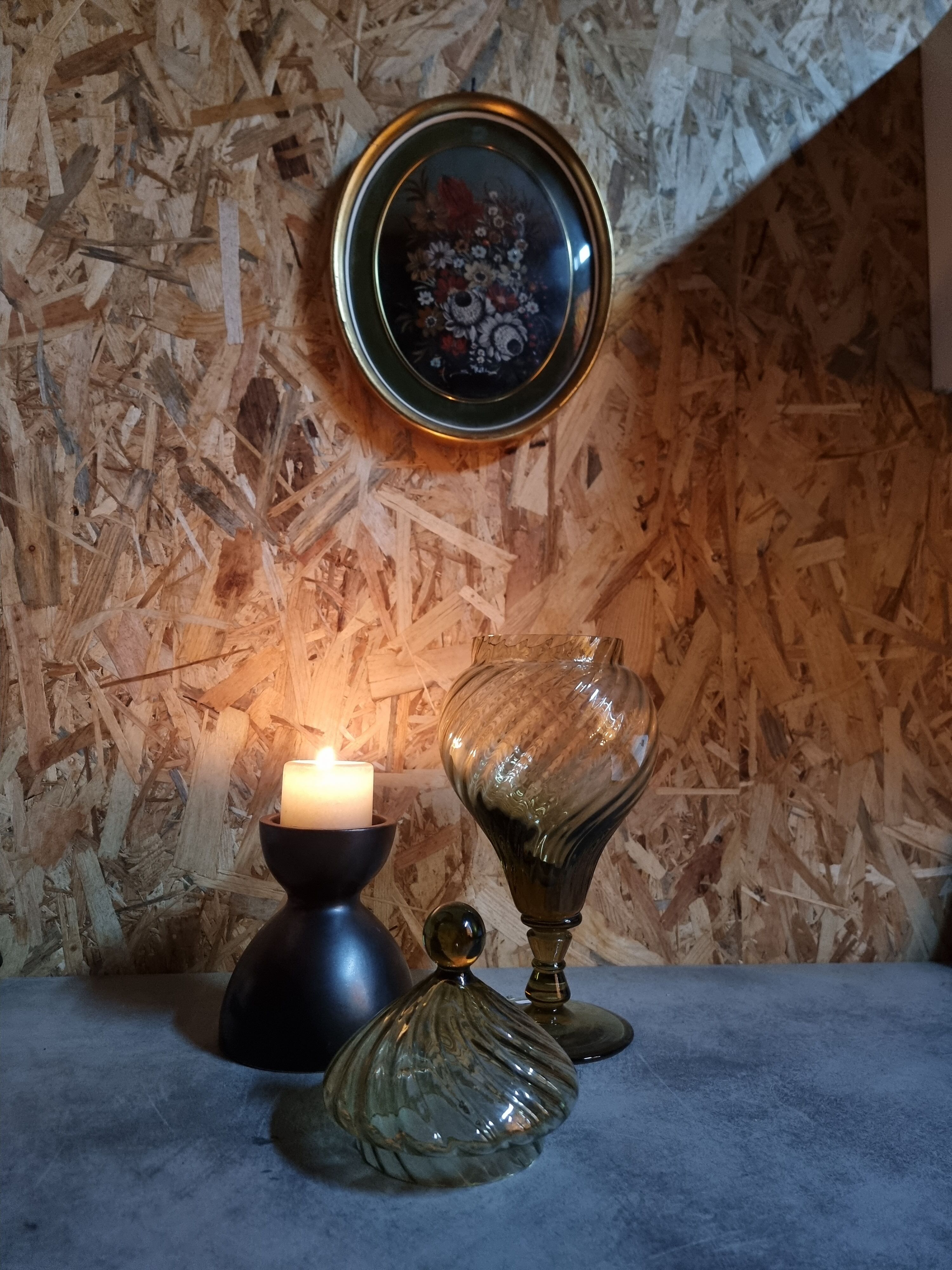 Ceramic candle holder