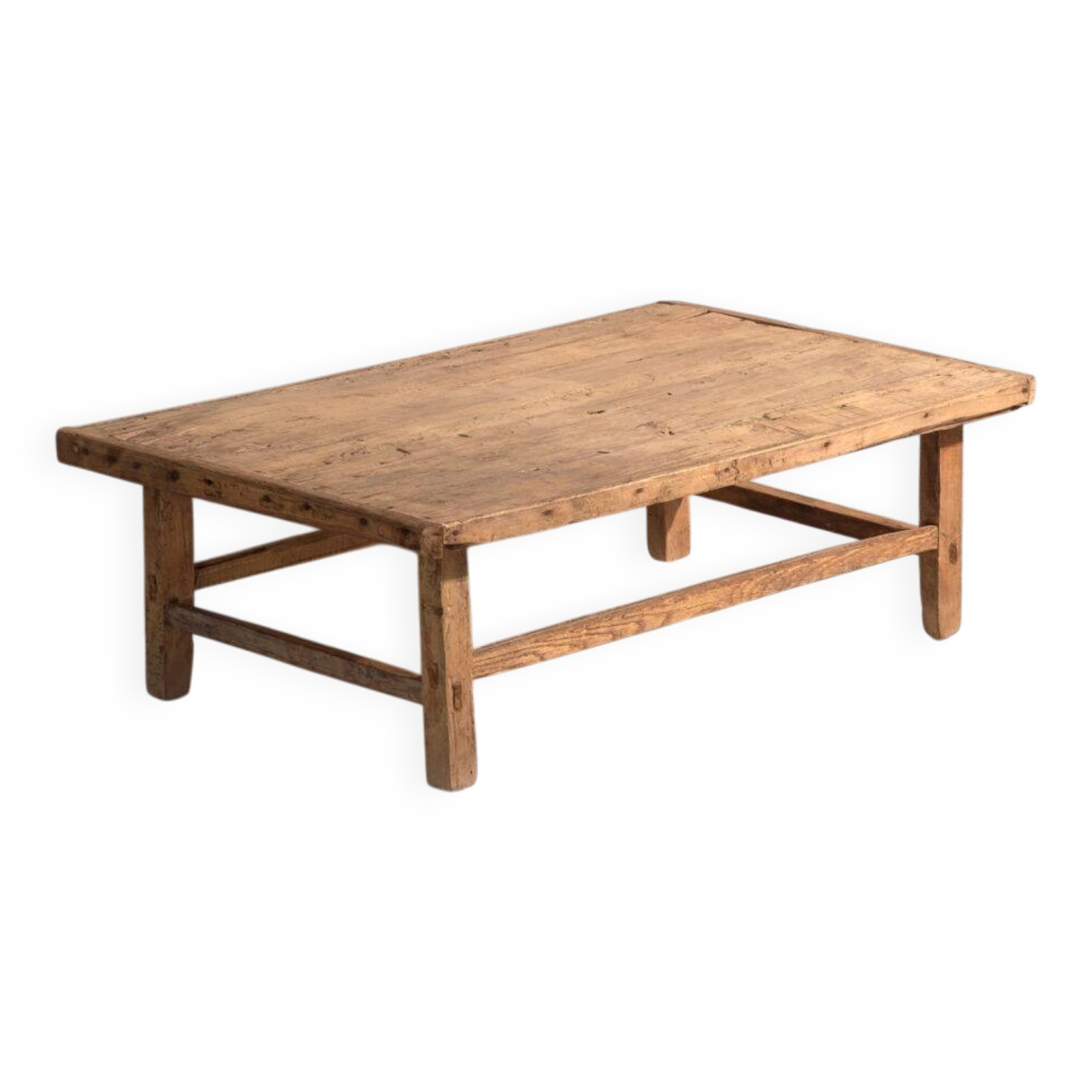 Antique pine coffee table – China, circa 1890