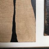 Triptych small abstract paintings