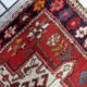 Handmade antique Persian Karajeh rug 2.2' x 4.1' (68cm x 126cm) 1930s - 1C1155