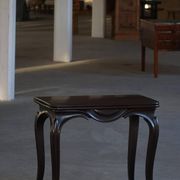 Table pliante anglaise de style Rococo Revival / Table de jeu en bois, 19ème siècle