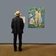 Large painting hst "baigneuses" marcelle guetta-fattal (1922-2009) fauvism