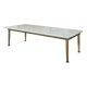 Grand table basse marbre vintage design 1960