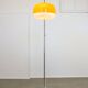 Space Age Yellow Medusa Floor Lamp by Luigi Massoni for Guzzini, 1970s