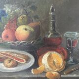 Signed still life from the 19th century
