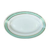 Delight luneville "dauphine" porcelain white green