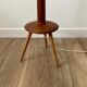 Scandinavian teak floor lamp