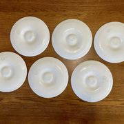 Lot de 6 assiettes à coquillages