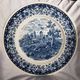 Grand plat de service rond en porcelaine Château Bleu de Villeroy & Boch
