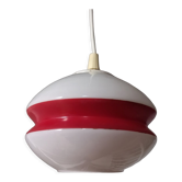 Suspension lampe UFO Space age années 50