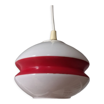 Suspension lampe UFO Space age années 50