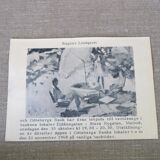 Ragnar Lindquist, Swedish Modern Landscape, 1960s, Oil on Canvas, Framed