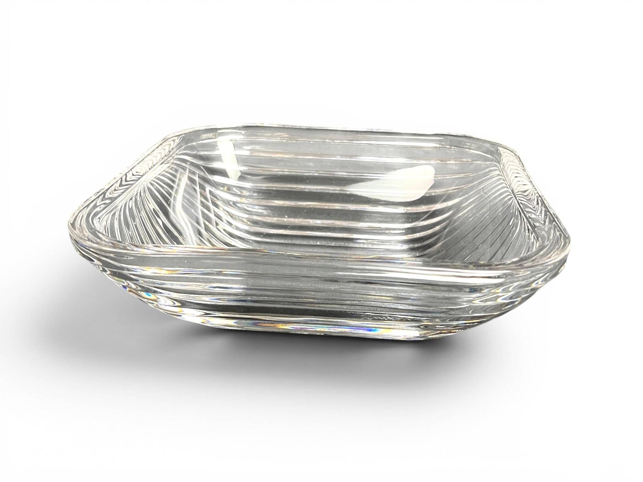 Art de la table, coupe à fruits cristal XXème
