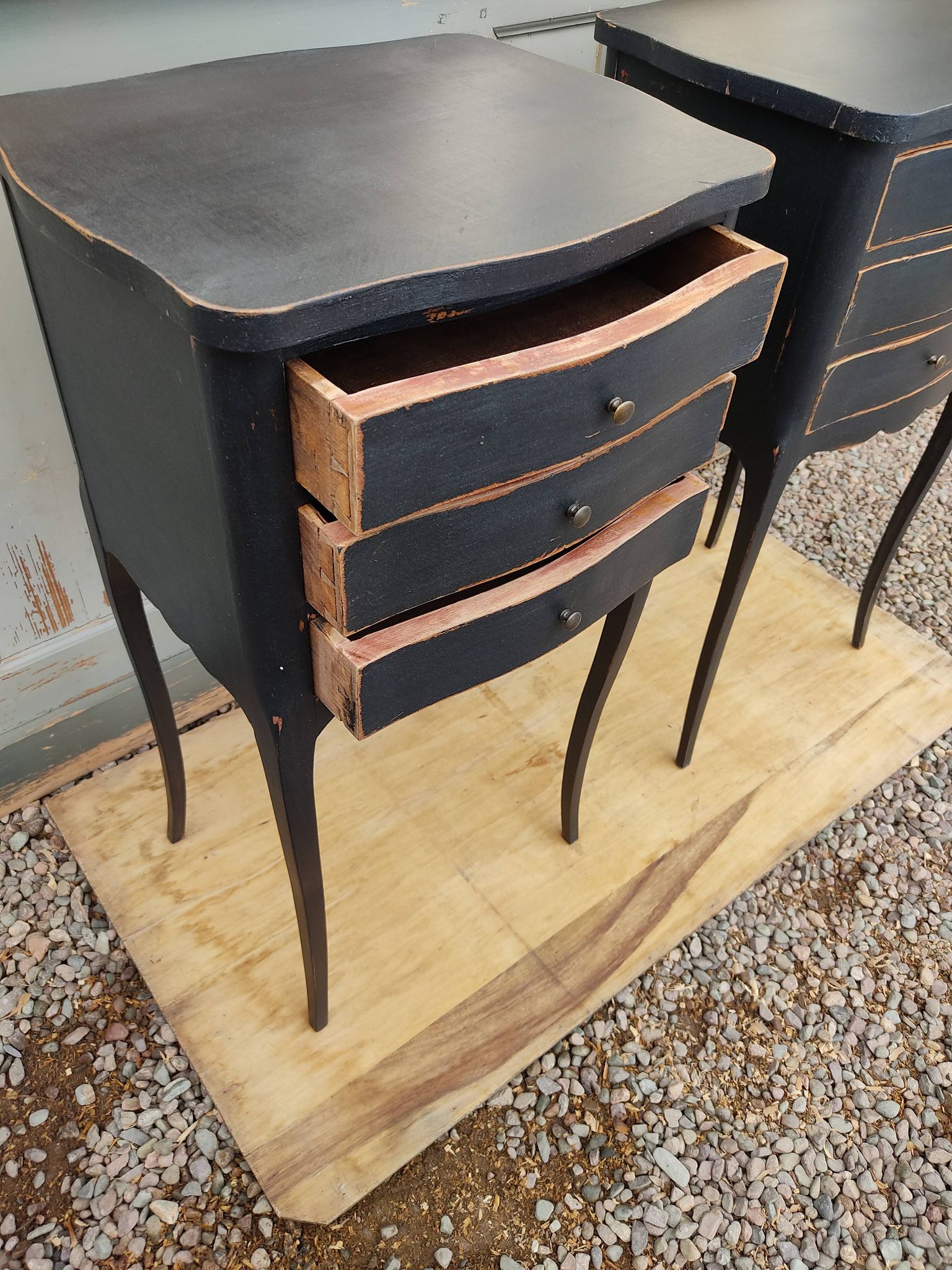Louis XV style bedside table