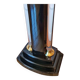 1970 lacquer and lucite floor lamp