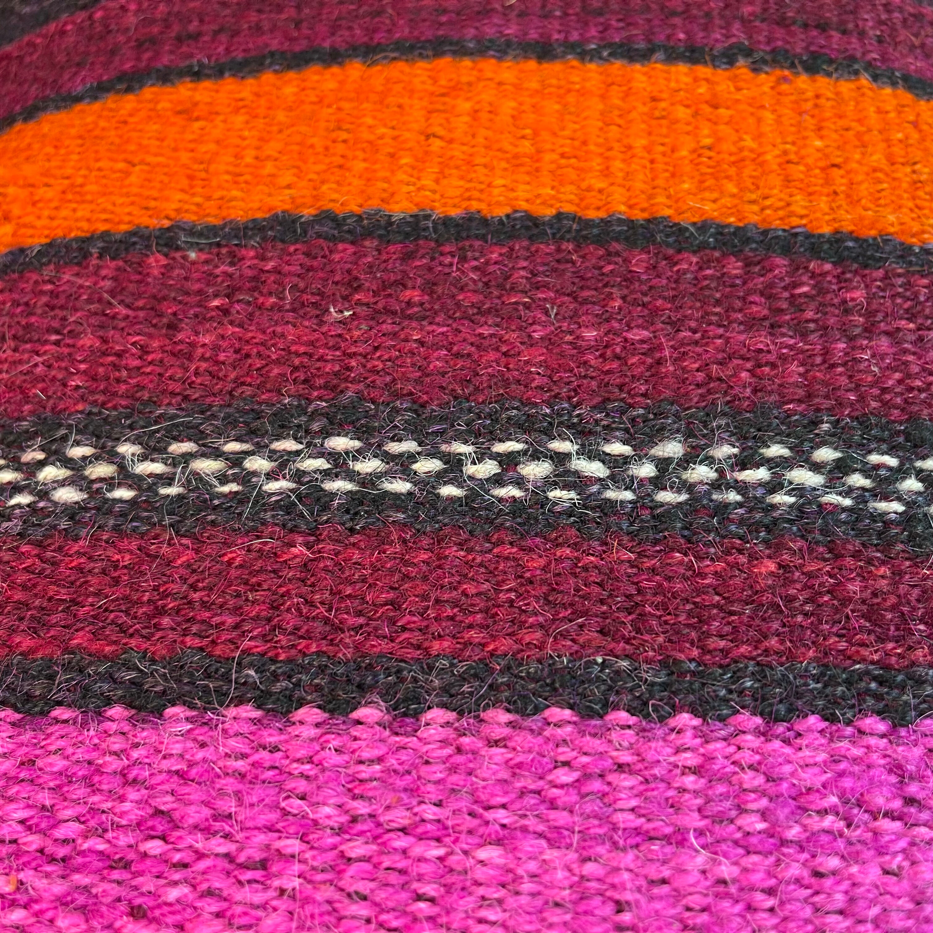 Vintage turkish kilim cushion cover, 30 x 50 cm