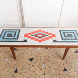 Seventies mosaic coffee table