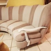 Baroque style curved sofa