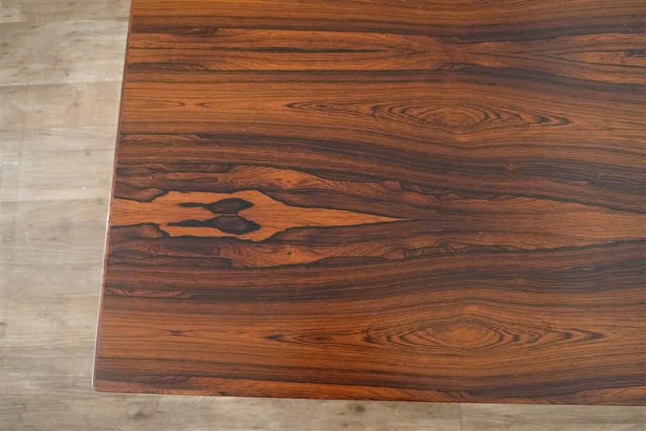 Vintage Scandinavian rosewood coffee table 1960