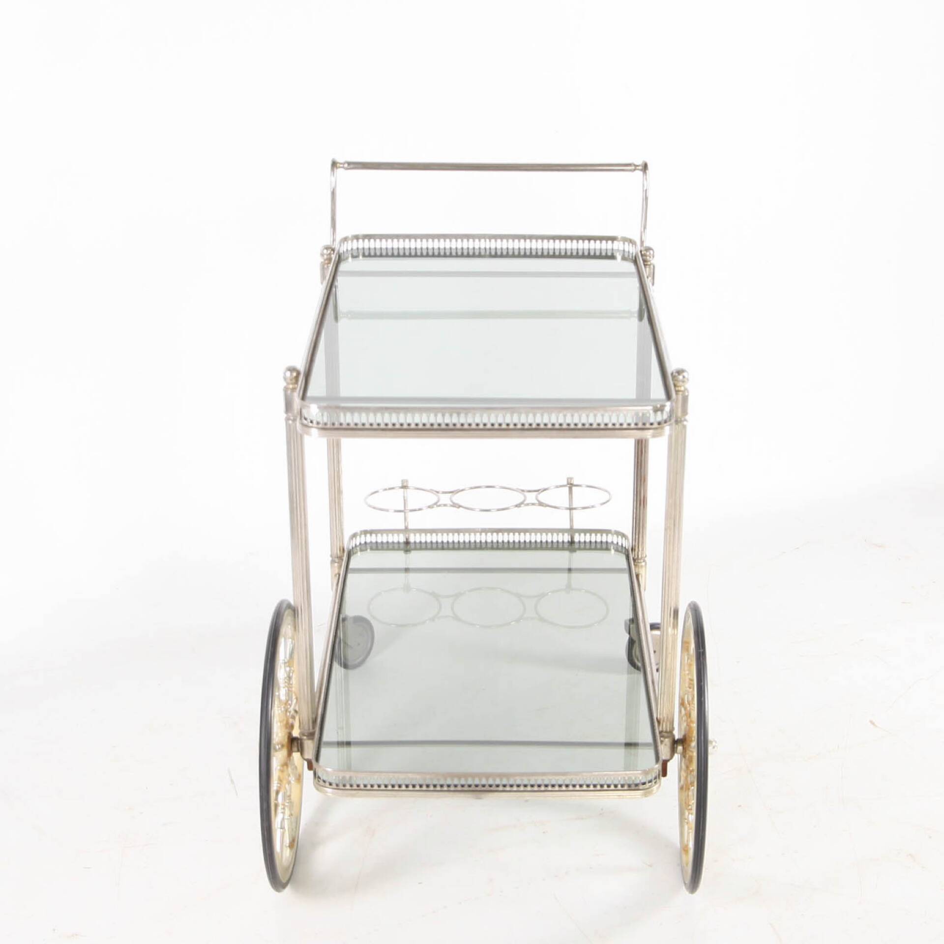 Silver-plated dessert set