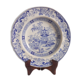 Hollow plate Creil and Montereau